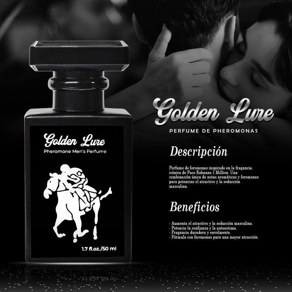 FEROMONAS PARA HOMBRES - PERFUME GOLDEN LURE