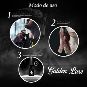 FEROMONAS PARA HOMBRES - PERFUME GOLDEN LURE