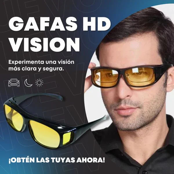 LENTES DE VISION HD PARA CONDUCIR DÍA Y NOCHE